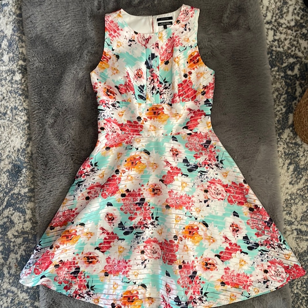 NWOT RW&Co Floral dress size 4